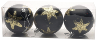 Набор шаров новогодних Arya Xmas Ball 13 / 8680943223517 (черный) - 