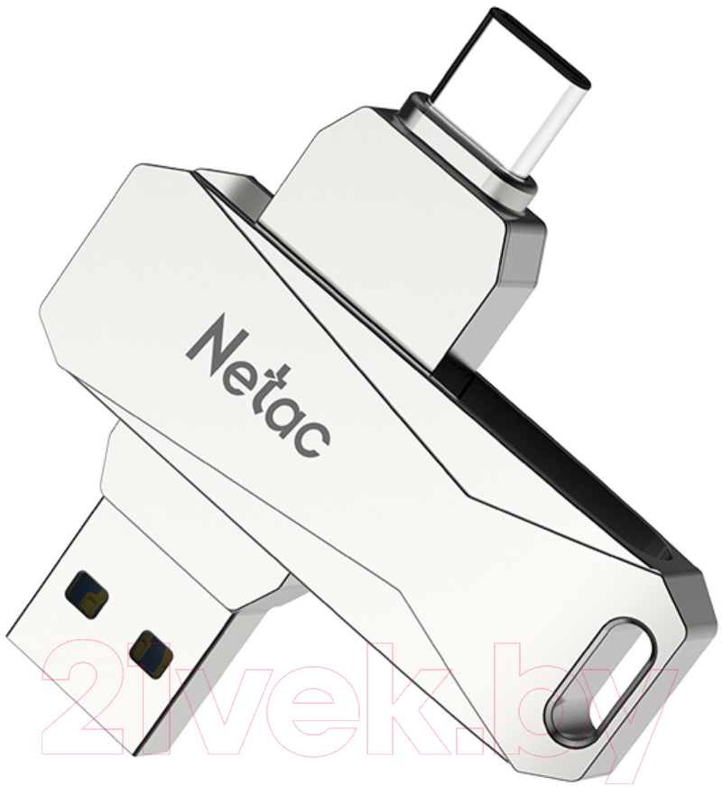 Usb flash накопитель Netac U782C Mobile USB Drive USB3.0+TypeC 256GB (NT03U782C-256G-30PN)