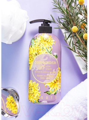 Гель для душа Jigott Chrysanthemum Perfume Body Wash (750мл)