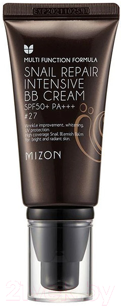 BB-крем Mizon Snail Repair Intensive BB Cream SPF50+ РА+++ тон 27