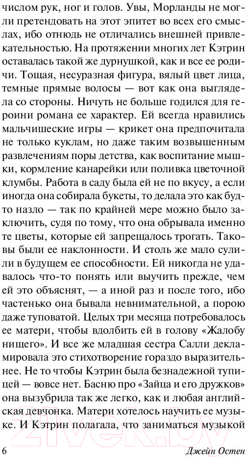 Художественная книга АСТ Нортенгерское аббатство (Остен Д.) — фото 6