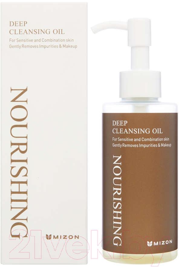 Гидрофильное масло Mizon Nourishing Deep Cleansing Oil