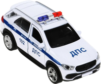 Автомобиль игрушечный Технопарк Mercedes-Benz Gle Полиция / GLE-12SLPOL-WH - 