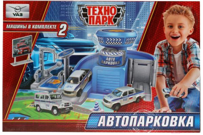 Паркинг игрушечный Технопарк UAZ / 2103I143-R