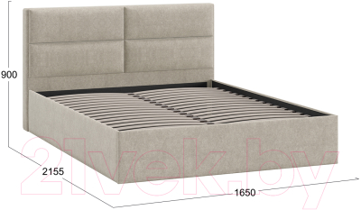 Купить Каркас кровати ТриЯ Глосс Универсальный тип 1 160x200 в Борисове
