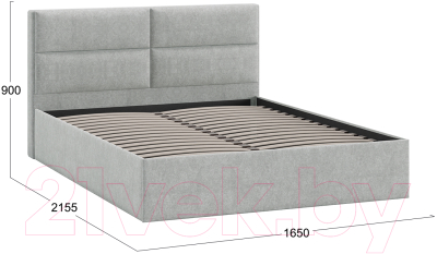 Купить Каркас кровати ТриЯ Глосс Универсальный тип 1 160x200 в Борисове