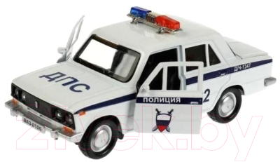 Гараж игрушечный Технопарк Гараж Полиция ВАЗ-2106 / GARAGESMA-20PLPOL-VAZ