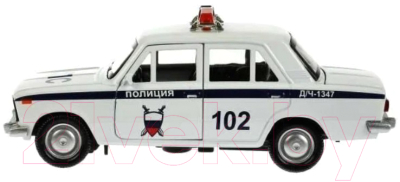 Гараж игрушечный Технопарк Гараж Полиция ВАЗ-2106 / GARAGESMA-20PLPOL-VAZ