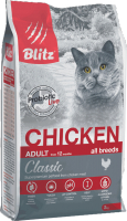 

Корм для кошек Blitz Pets, Classic Adult Cats Chicken / 4351