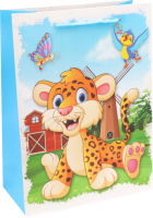 

Пакет подарочный Dream Cards, Игривый леопард / ПКП-3477