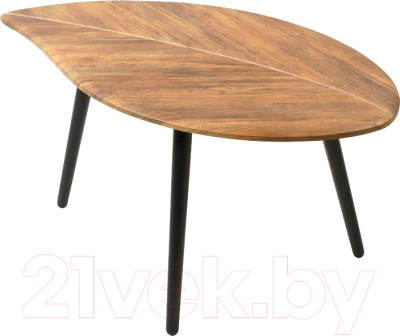 Журнальный столик Калифорния мебель Берли 12мм (дуб американский)