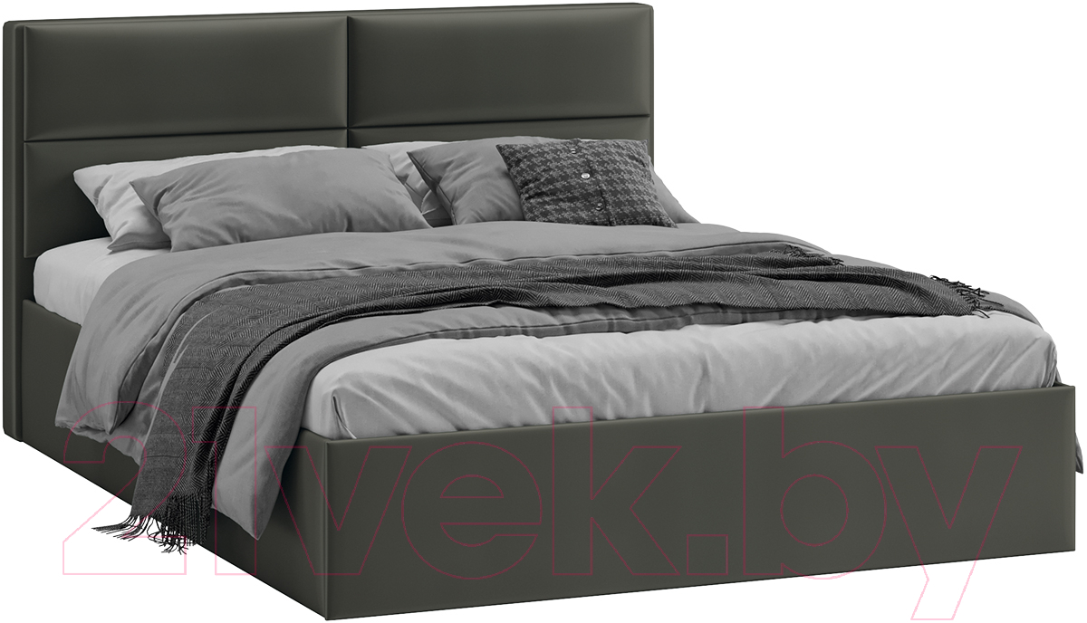 Двуспальная кровать ТриЯ Глосс универсальный тип 1 160x200