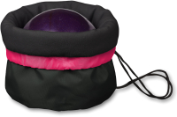 Чехол для гимнастического мяча Indigo SM-335 (черный/розовый) - 