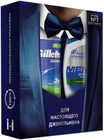 

Набор косметики для лица и волос, Пена для бритья TGS Алоэ+Шампунь Head & Shoulders Основной уход