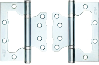 Комплект петель дверных VELA 100x75x2.5-2BB (2шт, цинк) - 