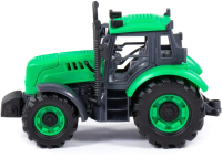 Трактор игрушечный Полесье Прогресс / 94162 (зеленый) - 
