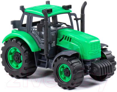 Трактор игрушечный Полесье Прогресс / 94162 (зеленый)