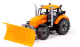 Трактор игрушечный Полесье С лопатой-отвалом / 91765 (оранжевый) - 