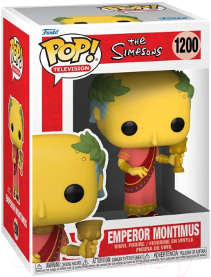 Фигурка коллекционная Funko POP! Animation. Simpsons-Emperor Montimus / 59296