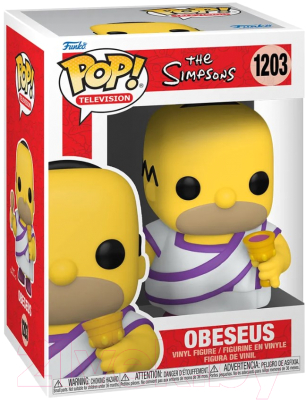 Фигурка коллекционная Funko POP! Animation. Simpsons-Obeseus Homer / 59299