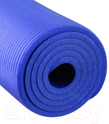 Коврик для йоги и фитнеса Starfit FM-301 NBR (183x61x1.2см, темно-синий)