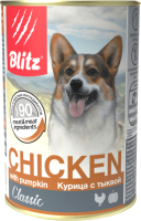 

Корм для собак Blitz Pets, Classic Курица с тыквой / 4103