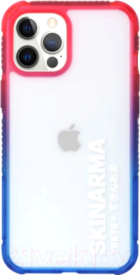 Чехол-накладка Skinarma Hade для iPhone 12 Pro Max (синий)