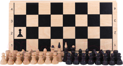 Набор настольных игр Золотая сказка Шашки, шахматы, нарды 3 в 1 / 664671