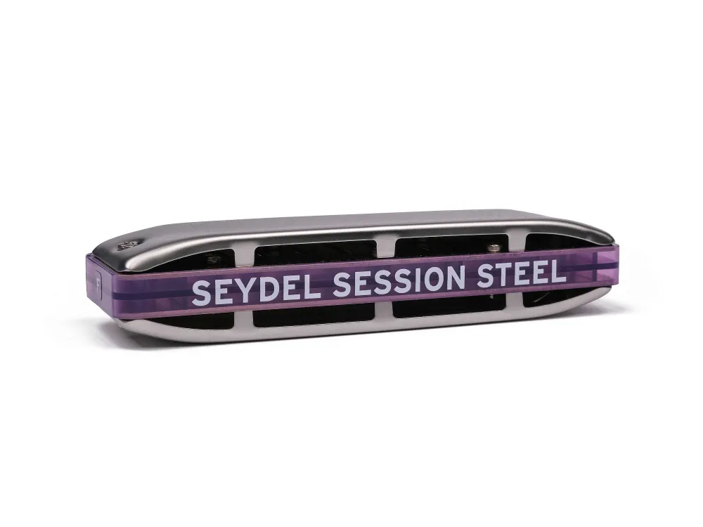 Губная гармошка Seydel Sohne Session Steel Summer Edition F / 10301F-S — фото 2