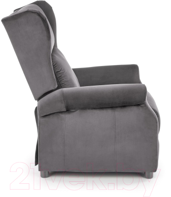 Кресло-реклайнер Halmar Agustin 2 (серый)