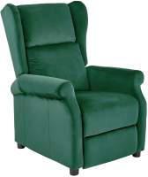 Кресло-реклайнер Halmar Agustin 2 (темно-зеленый) - 