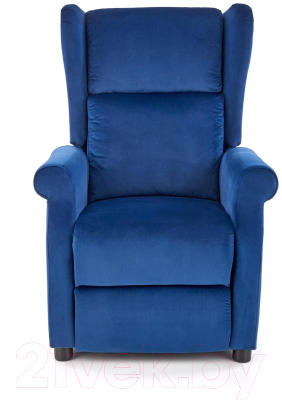 Кресло-реклайнер Halmar Agustin 2 (темно-синий)