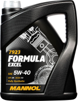 Моторное масло Mannol Formula Excel 5W40 SN / MN7923-4 (4л) - 