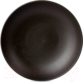 Тарелка столовая глубокая Domenik Rock Black DM8021