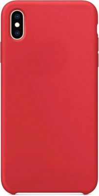 Чехол-накладка Case Liquid для iPhone XR TPU (красный матовый)