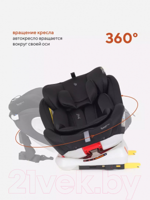Автокресло Rant Basic Twist Isofix / YC06 (черный)