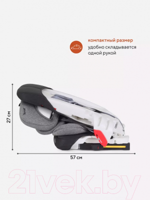 Автокресло Rant Taxi Isofix / ZY25F (серый)