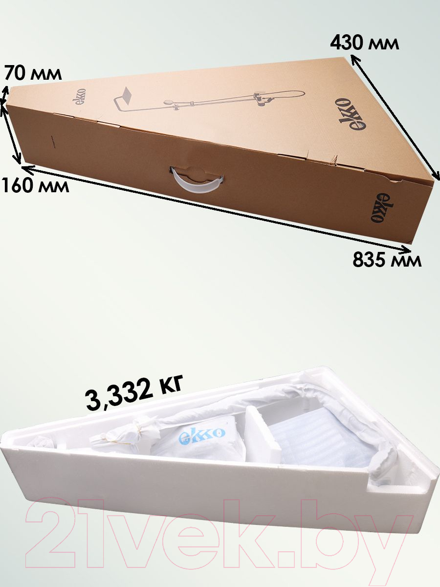 Душевая система Ekko E2403-23