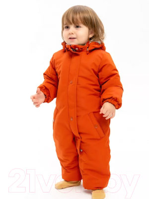 Комбинезон прогулочный детский Rant Husky / 155/2-86 (Carrot Red)