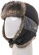 Шапка Huntsman Siberia Breathable (р-р 56-58, серый/черный) - 