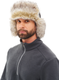 Шапка для охоты и рыбалки Huntsman Siberia Breathable (р-р 58-60, серый/черный) - 