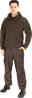 Куртка для охоты и рыбалки Huntsman Камелот Хаки Polarfleece (44-46/170)