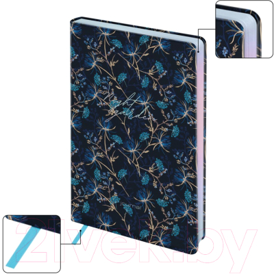 Изображение товара Ежедневник Greenwich Line Night garden. Blue / ENA5_44973 (136л)