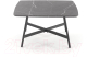 Миниатюра изображения товара Журнальный столик Halmar Ferrara (серый мрамор/черный)