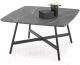 Миниатюра изображения товара Журнальный столик Halmar Ferrara (серый мрамор/черный)