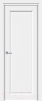 Дверь межкомнатная SMART Аляска 60x200 (белый шелк)