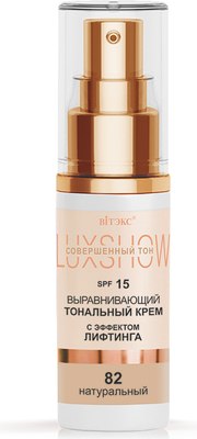 

Тональный крем, LuxShow Выравнивающий с эффектом лифтинга SPF15 тон 82 Натурал.