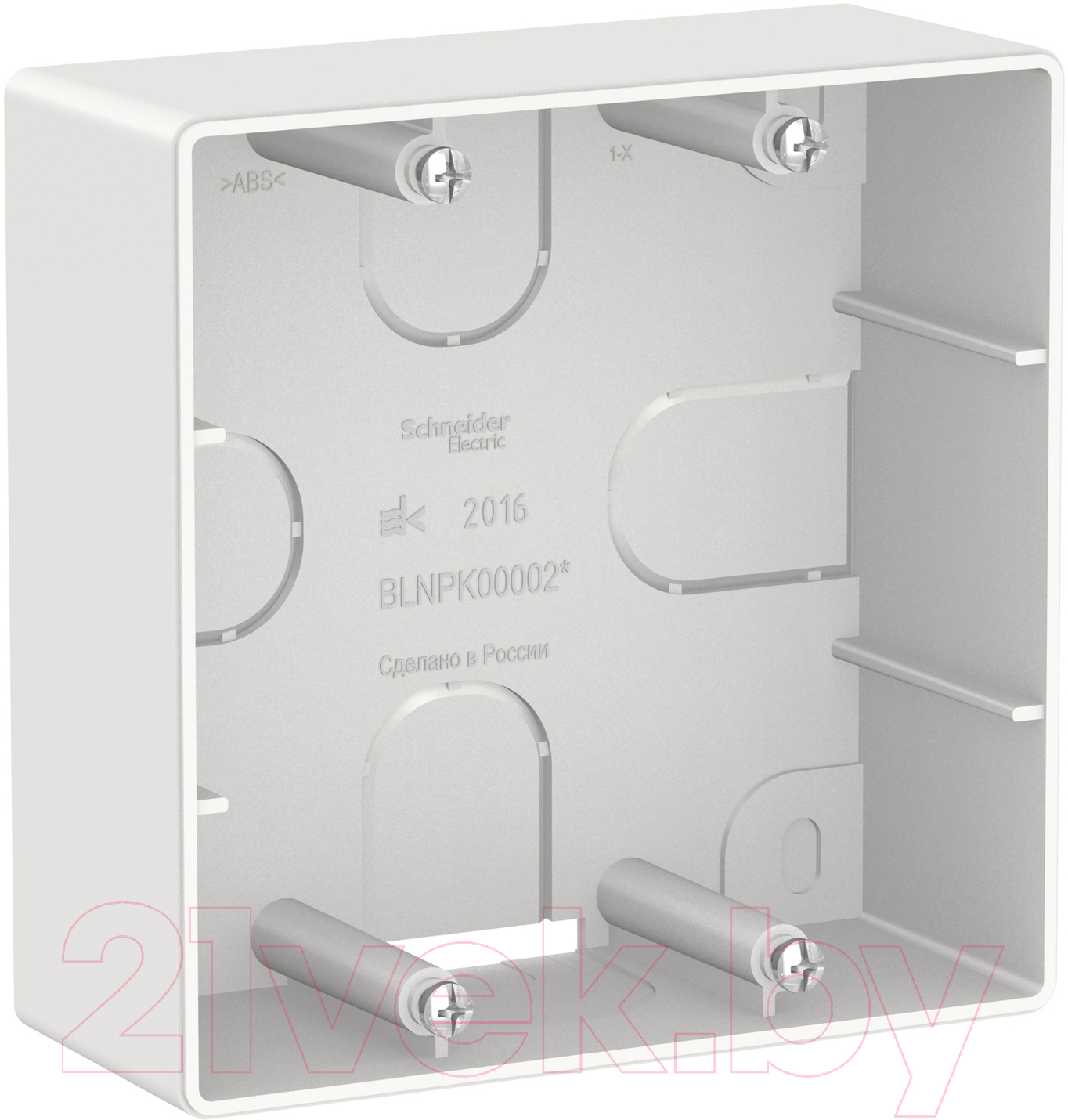 Коробка открытого монтажа Systeme (Schneider) Electric Blanca BLNPK000021 — фото 1
