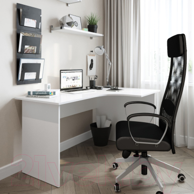 Письменный стол Domus СП009 11.009L.01.02 / dms-sp009L-162PE (левый, серый)