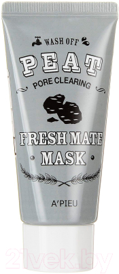 Маска для лица кремовая A'Pieu Fresh Mate Peat Mask Pore Clearing (50мл)